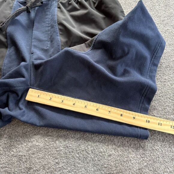 Lululemon Shorts Mens Large City Commute Sweat French Terry Black Blue Run Gym - Picture 8 of 8